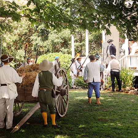 House in the Horseshoe Battle Reenactment