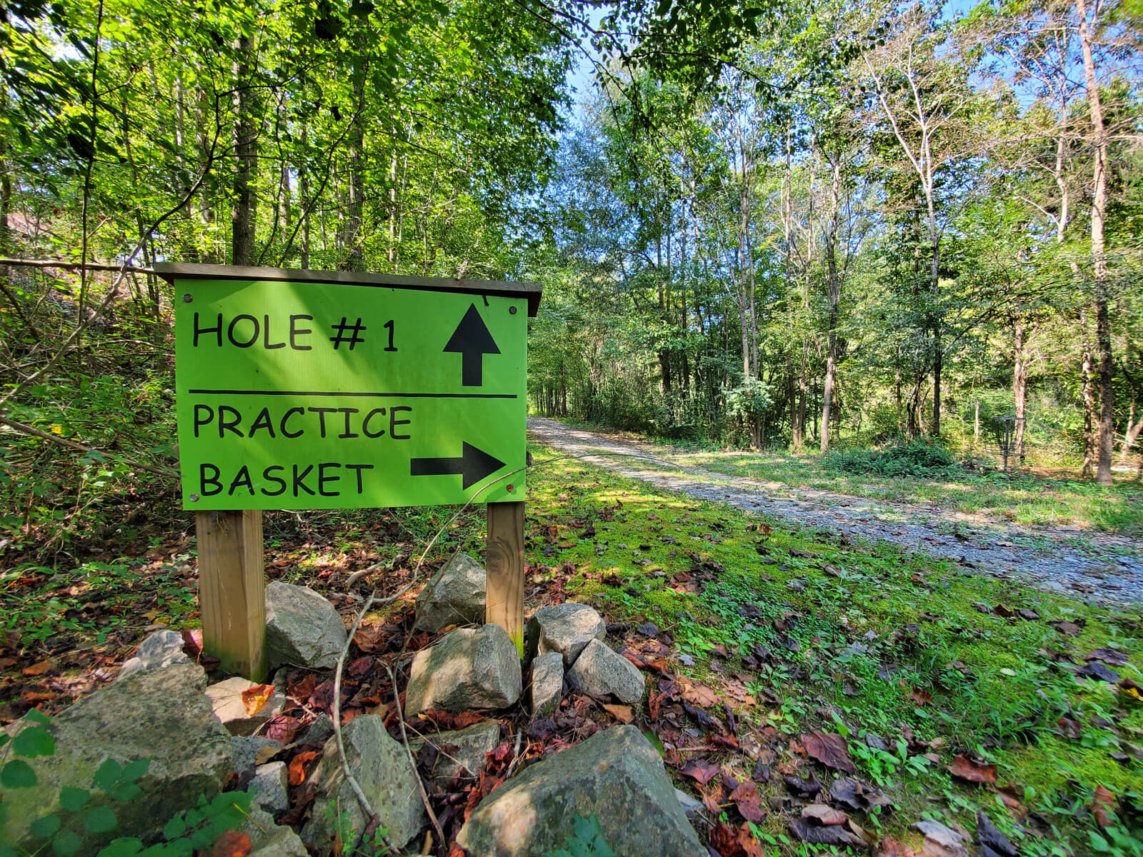 Disc Golf at Bear Creek in Robbins NC