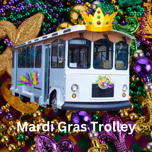 mardi gras trolley cape coral