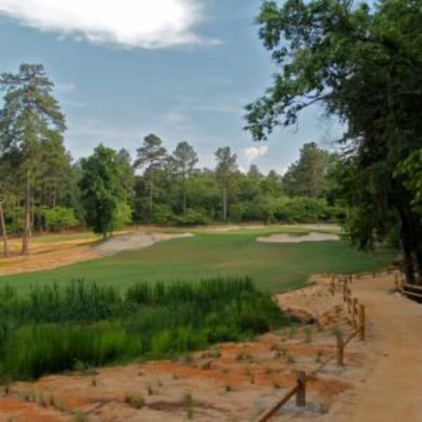 Golf trail rendering