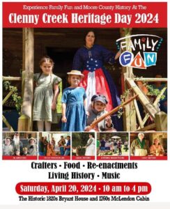 Clenny Creek Heritage Day 2024 flyer