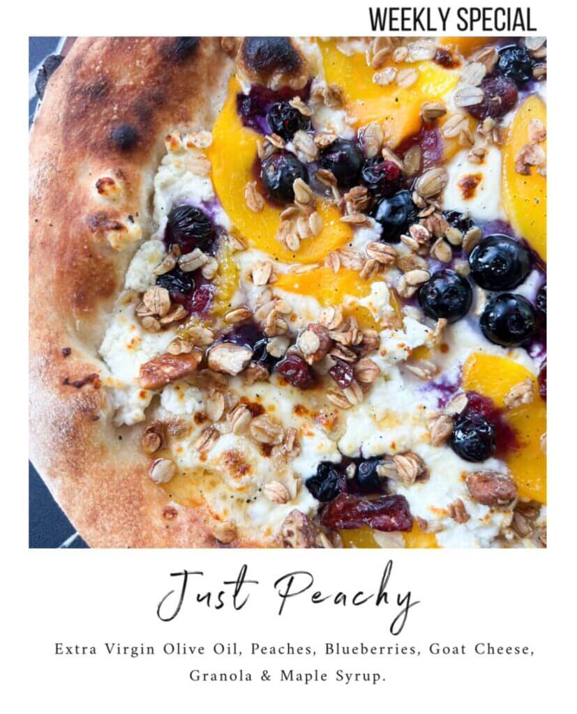 Pizzeria Grazia Peachy Pizza