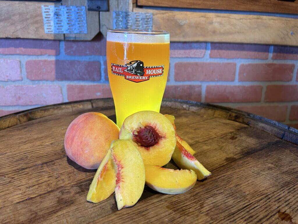 Railhouse Brewery Peach Week Beer