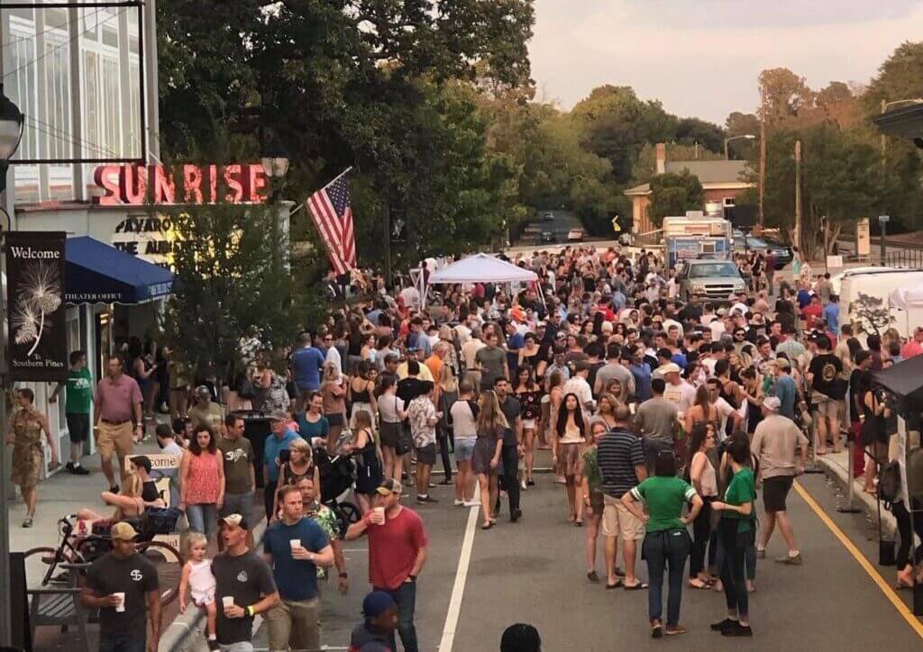 First Friday Downton Southern Pinehurst