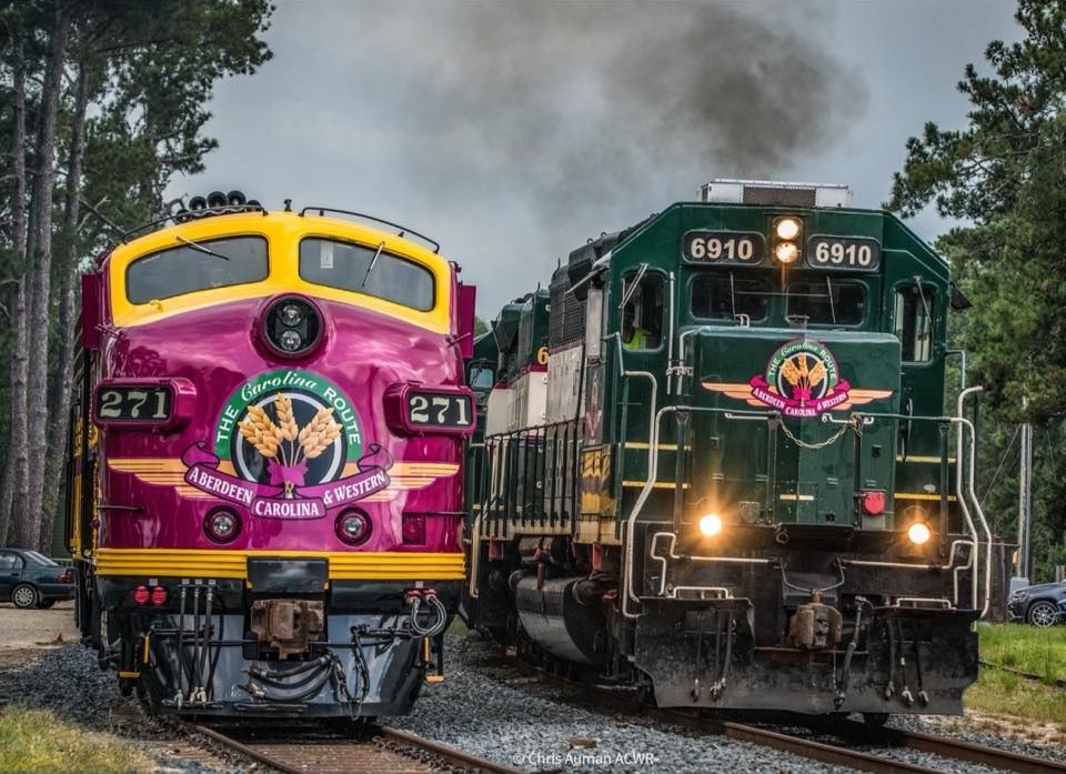 Aberdeen Carolina Western Railway trains