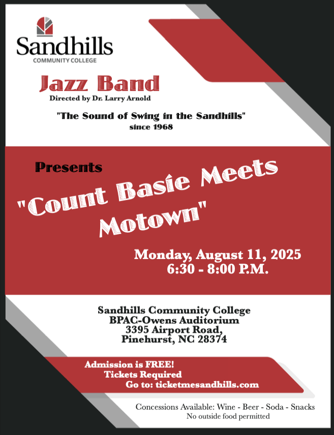 SCC Jazz Band Flyer