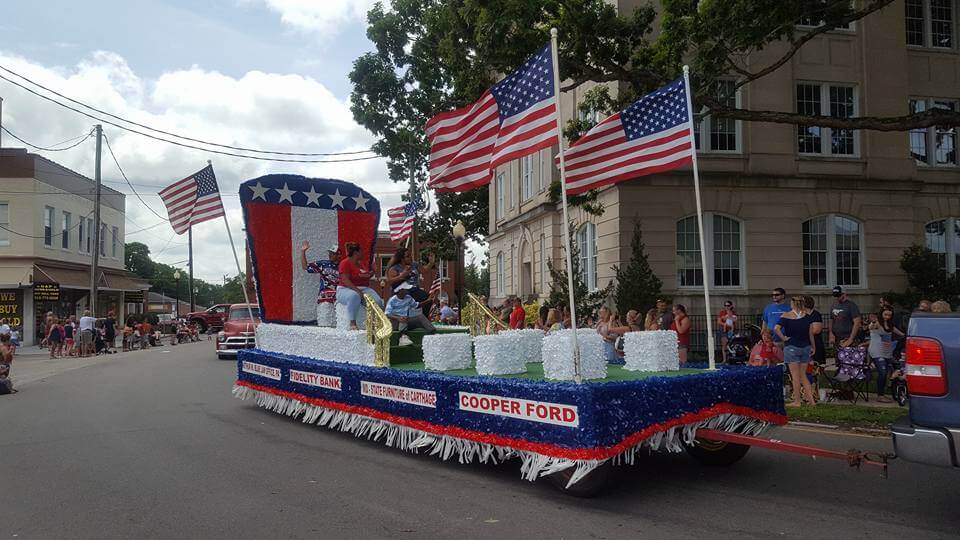 Carthage July 4th Parade Float