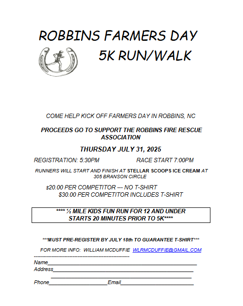Farmers Day 5k